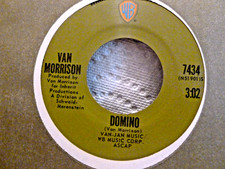 Van Morrison "Domino" / "Sweet Jannie" 45 RPM 7" Single, Warner Bros. 7434 — listing 3