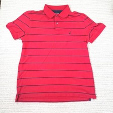 Nautica Performance Deck Polo Classic Fit Men's Short Sleeve Shirt, Pink, Size M — listing 4