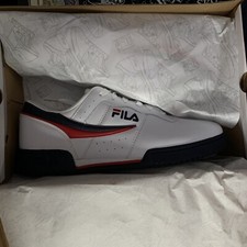 FILA Original Fitness Low Sneaker - Cream/Navy/Red Logo Tape — listing 5