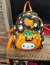 Loungefly x Hello Kitty KISS Band Tote Bag, Black & Silver, 16"x15"x3" — listing 5