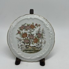 Vintage Gold Floral Transferware Dinnerware Set - Multiple Plates, Bowls, Rimmed Soup Bowls, Platter and Gravy Boat — listing 3