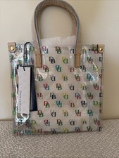Dooney & Bourke Beach Print Canvas Satchel with Heart Charm — listing 5