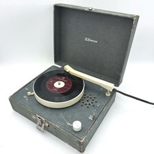 Vintage Portable Suitcase Record Player Turntable — listing 4
