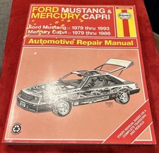 Haynes Ford Mustang & Mercury Capri Automotive Repair Manual #654 — listing 6