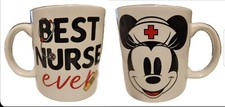 Silver Buffalo Disney Mickey and Minnie Kiss & Heart Hands 14oz Glitter Handle Glass Mug — listing 6