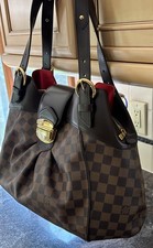 Louis Vuitton Damier Ebene Sistina PM Shoulder Bag — listing 3