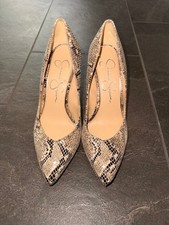 Jessica Simpson Snakeskin Print Slouchy Knee-High Stiletto Boots — listing 4