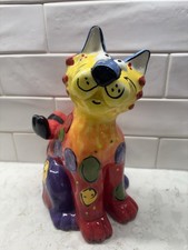 Bella Casa by Ganz Figural Orange Tabby Cat Stacking Teapot — listing 4