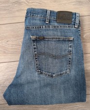 Lee Regular Fit Men's Blue Denim Jeans 38x30 — listing 4