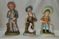 Group Lot of Mid-Century Hand-Painted Porcelain Figurines (Colonial Couples, Courting Scenes, Cherubs) — listing 5