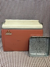 Vintage Mid-Century Insulated Ice Bucket with Wire Bail Handle, Mustard Yellow — listing 5