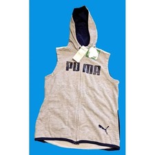 Puma Kids Full-Zip Hoodie with Large Cat Logo — listing 6