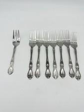 Pair of Vintage Ornate Floral-Pattern Serving/Tablespoons — listing 6