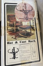 Bentwood Hall Tree Coat & Hat Stand with Scrolled Hooks, Thonet-Style — listing 5