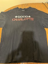Vintage Good Charlotte "On The East Coast We Ride" Navy Band T-Shirt, Youth L (14-16) — listing 5