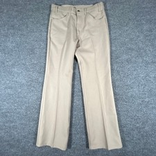 Vintage Levi's Sta-Prest Menswear Action Slacks, Gray Dress Pants — listing 2