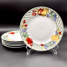 Dansk Nordic Fruit Dinnerware Set, 23 Pieces (Dinner Plates, Lunch Plates, Soup Bowls, Serving Platter & Bowl)