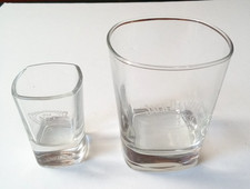 Jack Daniel's Whiskey Clear Square Lowball Glass — listing 5