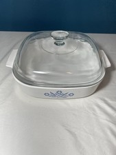 Vintage Corning Ware Blue Cornflower 1.75 Qt Saucepan/Casserole (P-1 3/4-B) — listing 5
