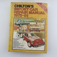 Chilton's Import Car Repair Manual 1983 (Import Cars 1976-1983), Hardcover — listing 3