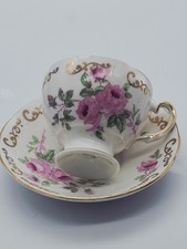 Salisbury Bone China Floral Teacup and Saucer Pattern 2829 — listing 5