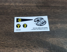 1970 Hot Wheels Redline Strip Teaser, Spectraflame Aqua/Blue with #7 Racing Tampos — listing 2