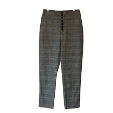 Joie Plaid Trousers, Women's Size 2