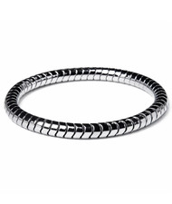 Hematite and Gold-Tone Beaded Stretch Bracelet Stack (Set of 3) — listing 4