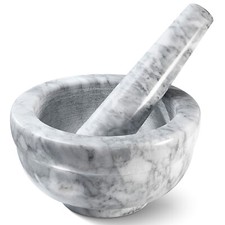 Solid Marble Mortar (Small Grinding Bowl) — listing 3