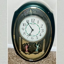 Seiko Melodies in Motion Musical Wall Clock with Rotating Pendulum — listing 6