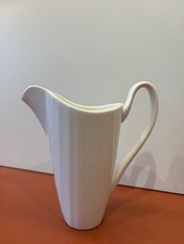 Wedgwood Sage Green Jasperware Cream Jug with Classical Chariot Relief