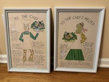 "Never Trust a Skinny Cook" Framed Kitchen Art Print by Dan DiPaolo — listing 3