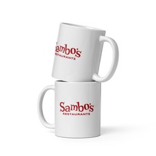 Vintage Sambo's Restaurant Diner Coffee Mugs Set of 2 — listing 5