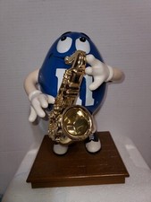 M&M's Blue Character Saxophone Player Candy Dispenser — listing 6