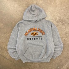 Russell Athletic Oklahoma State University Cowboys OSU T-Shirt, Grey and Orange, Size M, listing 4