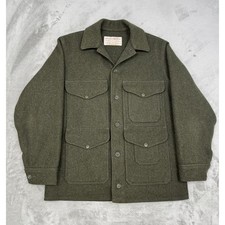 Filson Mackinaw Wool Cruiser Jacket in Blue & Black Buffalo Plaid — listing 6