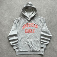 American Eagle Outfitters Seventy Seven '77' Heather Gray Full-Zip Hoodie — listing 2