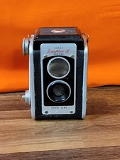 Kodak Duaflex III Pseudo-TLR Box Camera with Kodar 72mm f/8 Lens and Original Leather Field Case