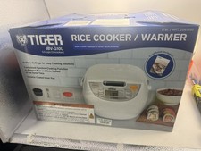 Tiger JBV-G10U 5.5-Cup Micom Rice Cooker & Warmer, White