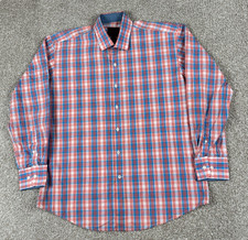 Linea Uomo Men's Olive Plaid Long-Sleeve Button-Up Shirt, Size XXL — listing 5