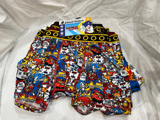 Boys Character Boxer Briefs Underwear Bundle - Sonic the Hedgehog & TMNT (5-Pack) Medium — listing 3
