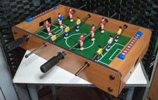 Mini Tabletop Foosball Game 20" - Wood Frame Table Soccer with 2 Balls — listing 6