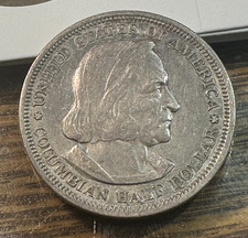 1892 World's Columbian Exposition Commemorative Silver Half Dollar — listing 6