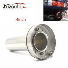Custom Painted Cylindrical Muffler / Exhaust Silencer with Rubber Coupler — listing 5