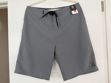 Hurley Men's Snake & Tropical Leaf Print Board Shorts, Size 34 — listing 3