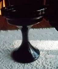 Westmoreland Milk Glass Fairy Lamp with Hand-Painted Holly & Berries, 8 inch — listing 5