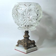Cut Crystal Pinwheel Pattern Candlestick Holder — listing 4