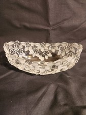 Mikasa Carmen Crystal Oval Boat-Shaped Serving Bowl — listing 4