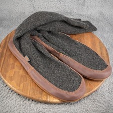 Acorn Slipper Sock 'The Original' with Suede Sole, Gray Ragg Wool Blend — listing 3