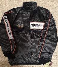 Vintage 1979 Ford Mustang Indy 500 Pace Car Nylon Racing Jacket, listing 2